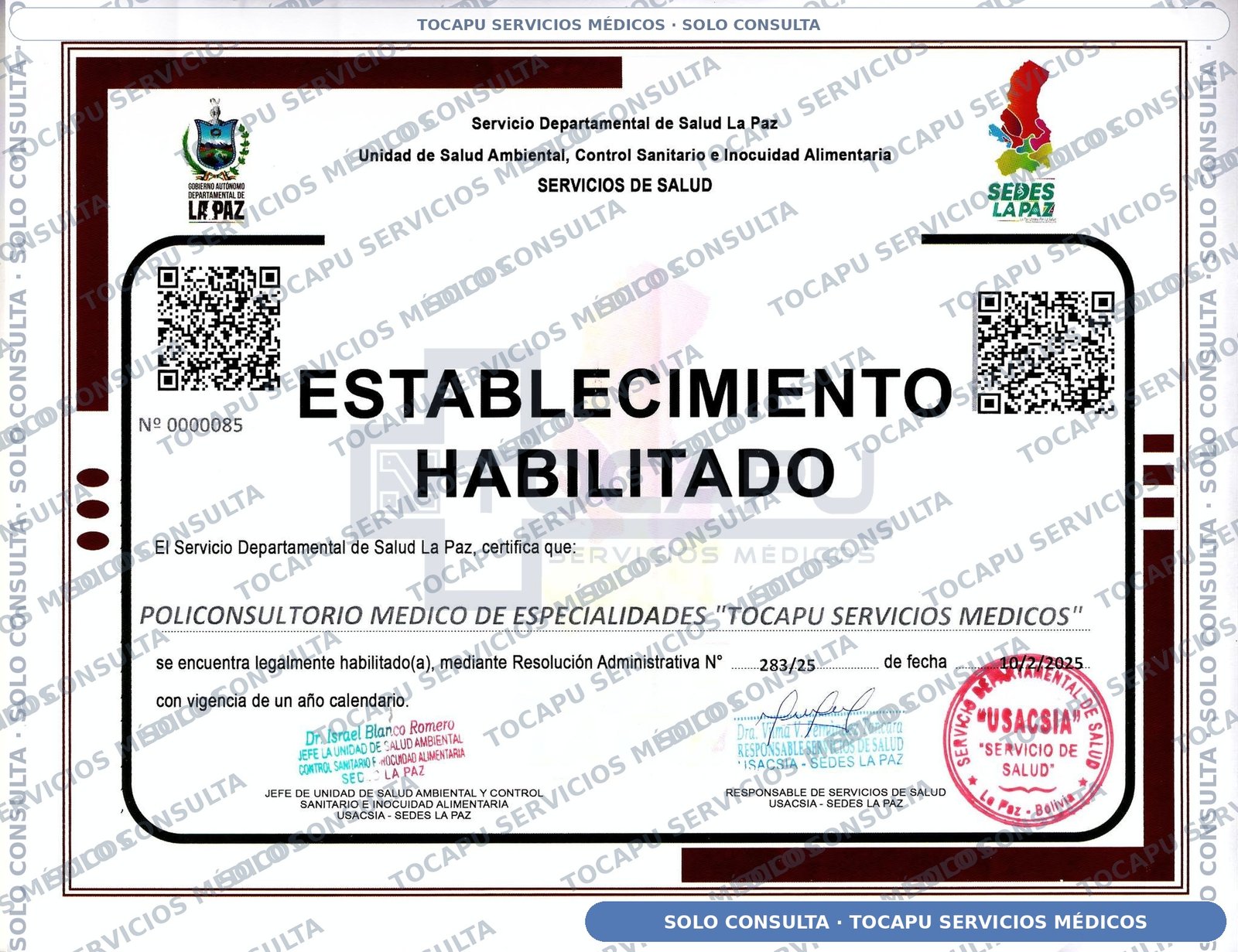 Miniatura protegida de la licencia del SEDES
